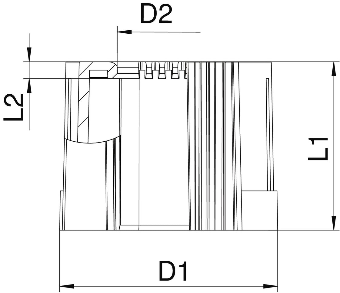 OBO Tulle Installation Pipe - 2047831 [50 Pieces]