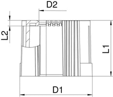 OBO Tulle Installation Pipe - 2047831 [50 Pieces]