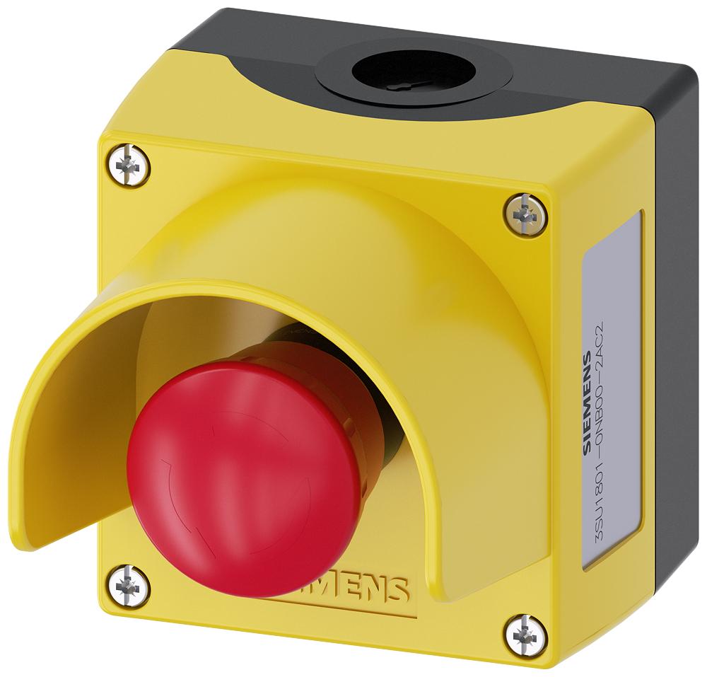 Siemens Pushbutton Box Complete - 3SU18010NB002AC2