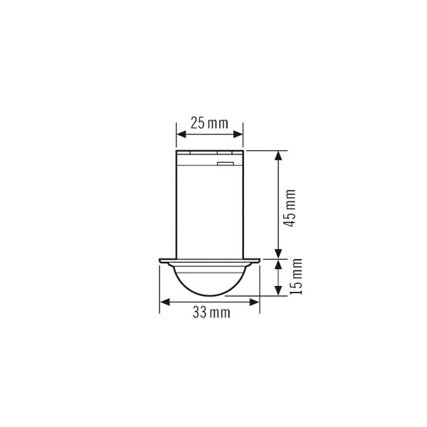 ESYLUX Compact Mini Motion Switch (Complete) - EP10426001