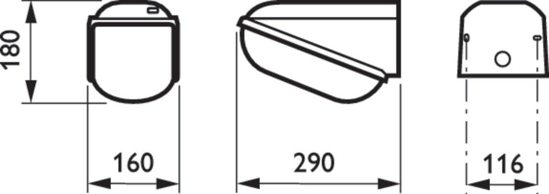 Philips FWC 110/120/121 Orientation Light Fixture - 10432299