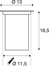 SLV Dasar Floor mounted luminaire - 229320