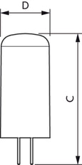 Philips LED-lamp - 76753200