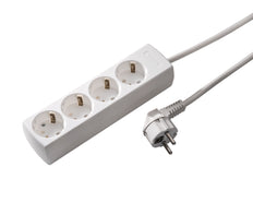 Martin Kaiser 4-Way Socket 45-Degree With Ground Contact Cable 5m - 1048ZL5-15W/KWS