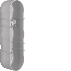 Hager Berker Integro 3-Gang Contact Protection Box Grey - 91933