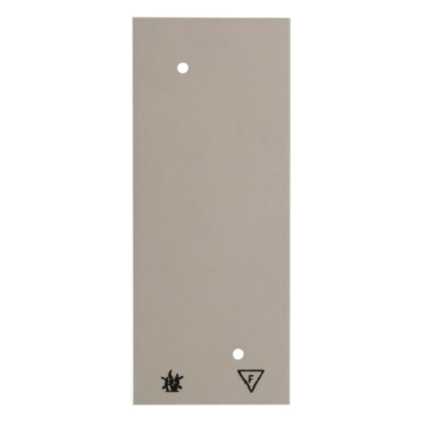 Hager Berker 3-Gang Self-Extinguishing Surface-Mounted Base Plate White - 1055