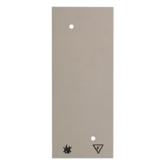 Hager Berker 3-Gang Self-Extinguishing Surface-Mounted Base Plate White - 1055