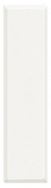 Bticino Axolute White Blind Plate Half Module - BTHD4949 [2 pieces]