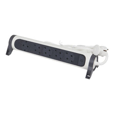 Legrand Premium 5-Socket Outlet With 3m Cord Black-White - 694538