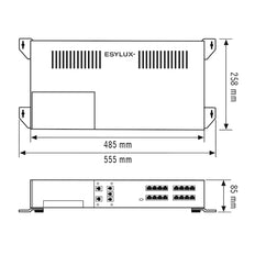Esylux Smartdriver-2 IR 4C+2 X4 LED Driver - EC10431401