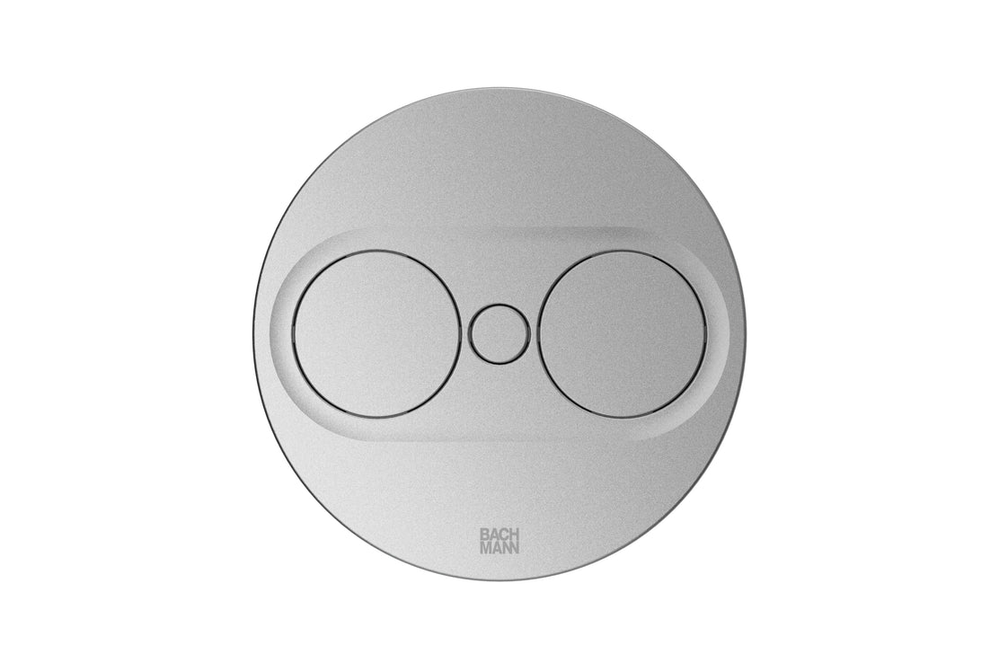 Bach Twist2 2x230V Round Silver 2m RA With Assembly Plug - 946.008
