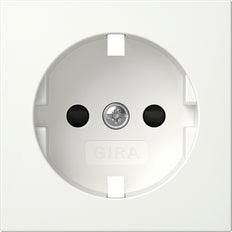 Gira Cover Socket SH System 55 Pure White - 492103