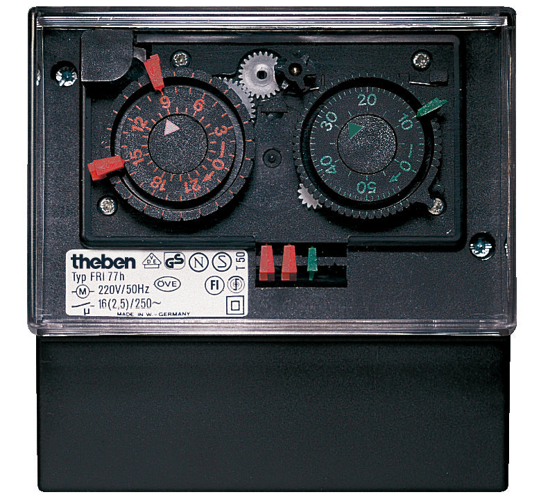 Theben FRI 77G Dual Channel Defrost Timer Switch - 0770033
