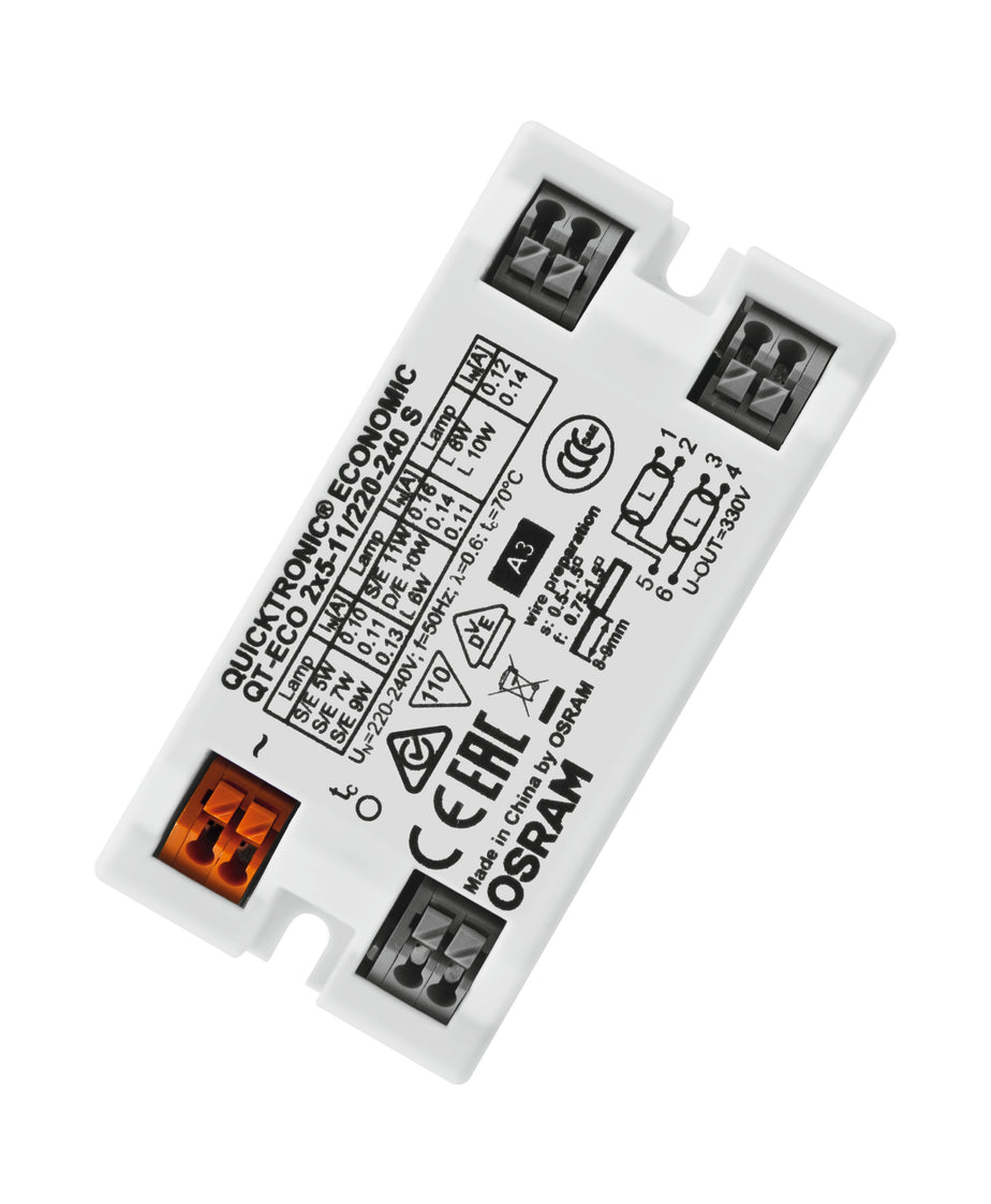 OSRAM Quicktronic ECO Dual 5-11W Electronic Ballast - 4050300821504