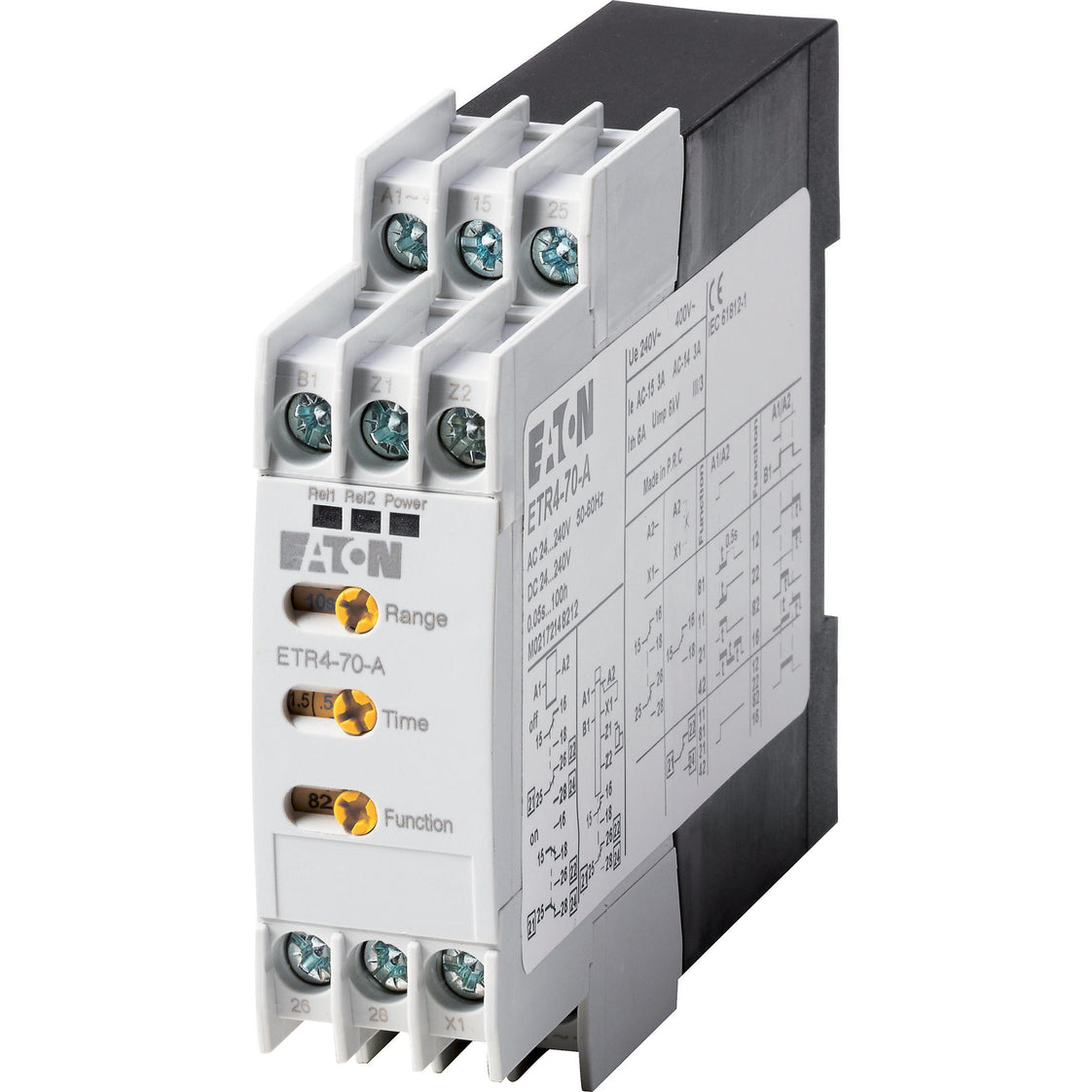 Eaton Multi Function Electronic Timing Relay ETR4-70-A - 031888