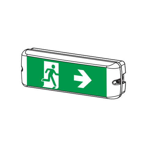 LED Pro-Portal Emergency Exit Sticker Set - 40010044