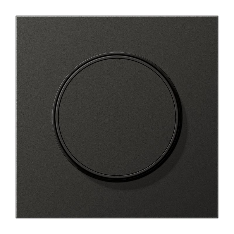 Jung LS Range Rotary Dimmer Cover Anthracite - AL1740AN