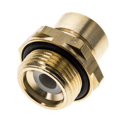 Raufoss ABC Newline Push-In Coupling - 10x1 mm - Male Threaded M22x1,5