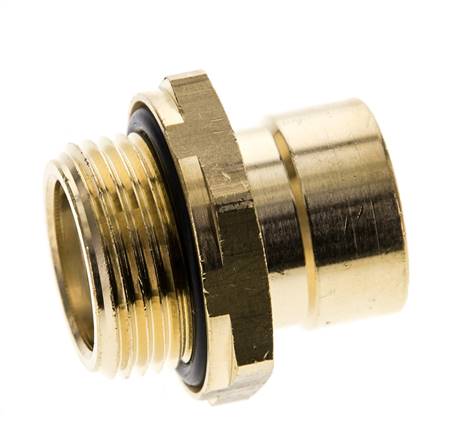 Raufoss ABC Newline Push-In Coupling - 10x1 mm - Male Threaded M22x1,5
