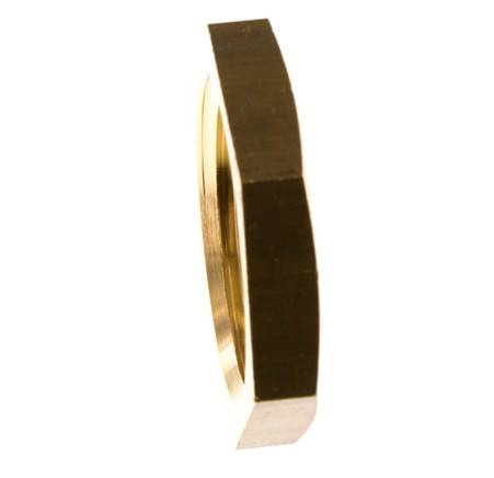 Lock Nut G3/4'' Brass [5 Pieces]
