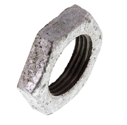 Lock Nut Rp1'' Malleable Cast Iron [5 Pieces]
