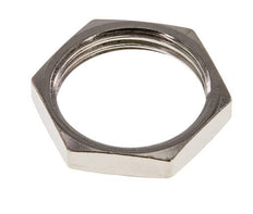 Lock Nut M20 Nickel-plated Brass [2 Pieces]