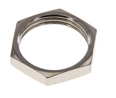 Lock Nut M20 Nickel-plated Brass [2 Pieces]