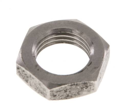 Lock Nut M10 Nickel-plated Brass [10 Pieces]