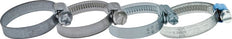 35 - 50 mm Hose Clamp with a Galvanised Steel 9 mm band - Aba [5 Pieces]