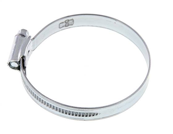 60 - 80 mm Hose Clamp with a Galvanised Steel 12 mm band - Ideal [5 Pieces]