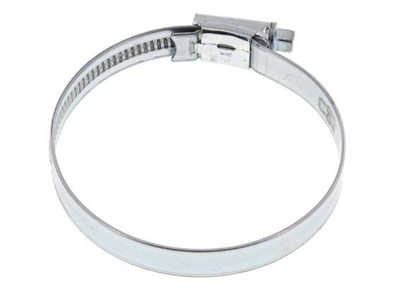 60 - 80 mm Hose Clamp with a Galvanised Steel 12 mm band - Ideal [5 Pieces]