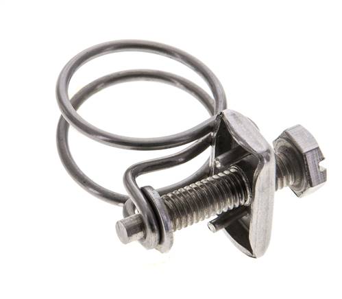 20 - 24 mm Hose Clamp Stainless Steel 304 [2 Pieces]