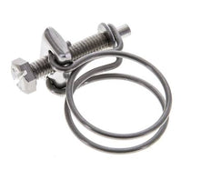 26 - 30 mm Hose Clamp Stainless Steel 304 [2 Pieces]