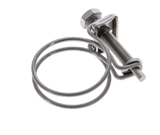 31 - 35 mm Hose Clamp Stainless Steel 304 [2 Pieces]