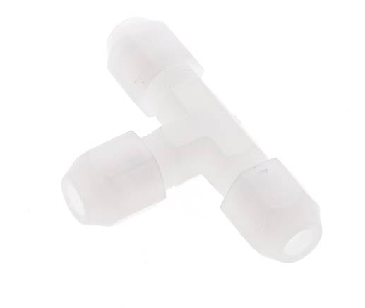 4x6mm PVDF T-Shape Hose Fitting 10bar/145psi