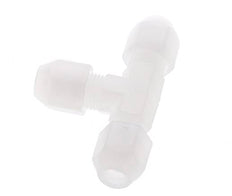 4x6mm PVDF T-Shape Hose Fitting 10bar/145psi