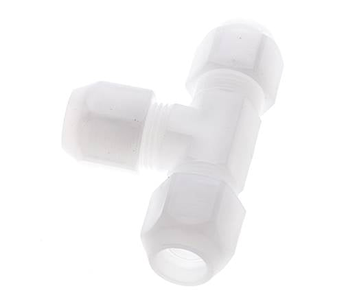 6x8mm PVDF T-Shape Hose Fitting 10bar/145psi