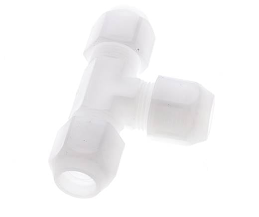 6x8mm PVDF T-Shape Hose Fitting 10bar/145psi