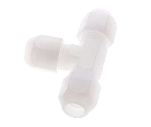 9x12mm PVDF T-Shape Hose Fitting 10bar/145psi