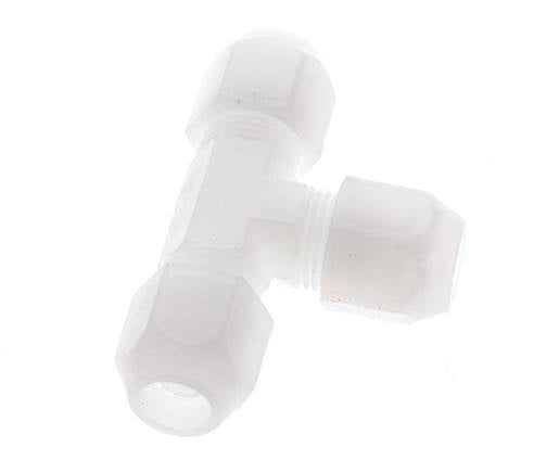 9x12mm PVDF T-Shape Hose Fitting 10bar/145psi