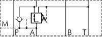 NG6 (D03) Sandwich Pressure Reducing Valve A 75bar - Rexroth