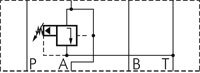 NG6 (D03) Sandwich Relief Valve A to T 320bar