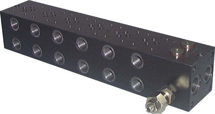 NG6 (D03) Sub-Plate 4 Stations with Relief Valve 100-315bar