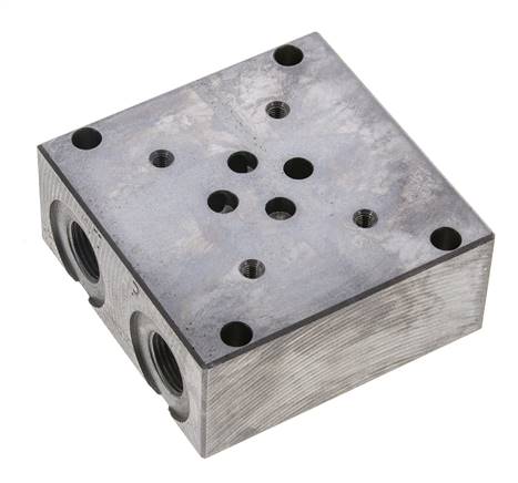 NG6 (D03) Sub-Plate 1 Station without Relief Valve 315bar