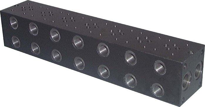 NG6 (D03) Sub-Plate 2 Stations without Relief Valve 315bar