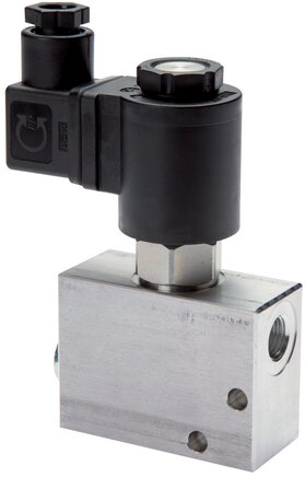 G1/4'' Hydraulic 2/2-Way Solenoid Valve NC Bidirectional 250bar 12VDC