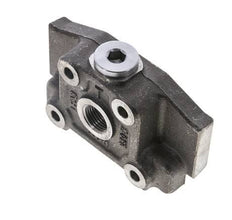 Hydraulic Hand Lever Valve Outlet Section G1/2 Tank Port