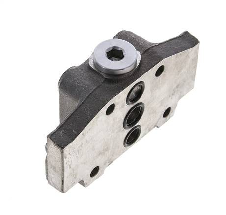 Hydraulic Hand Lever Valve Outlet Section G1/2 Tank Port