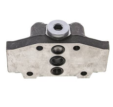Hydraulic Hand Lever Valve Outlet Section G1/2 Tank Port