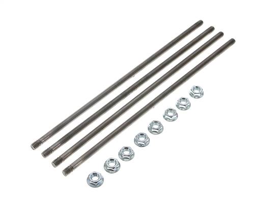 Tie Rod Set for Hydraulic Hand Lever Valve Block, 9 Sections
